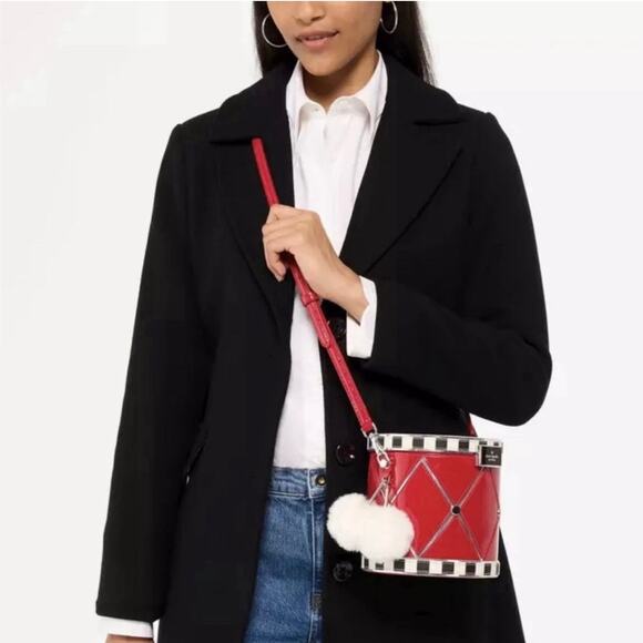 Kate Spade Oh What Fun Toy Store 3D Drum Crossbody - Picture 2 of 7